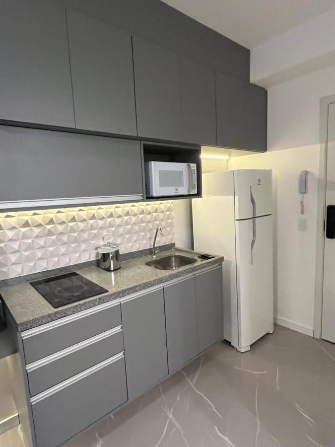 Gray One - Apto Novo, Moderno, Varanda, Poucos Passos Da Estacao Luz São Paulo Exterior foto